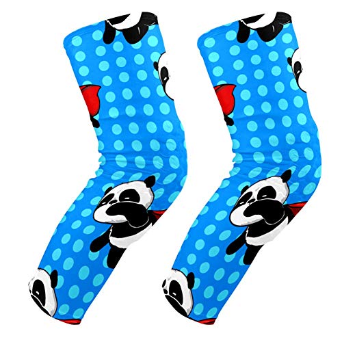 Genouillères rembourrées bleu panda sport protection genou élastique mixte