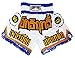 Juego de pantalones cortos deportivos de Lumpinee, LUM-003, para practicar Muay Thai o Kick Boxing, Medium
