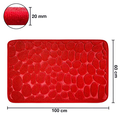 Badmat met traagschuim • Antislip badmat • Badmat • Wasbare en sneldrogende badmat ook ideaal als douchemat • Badmat 60… - Image 3