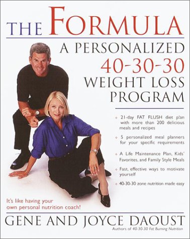 The Formula: A Personalized 40-30-30 Weight-Loss Program