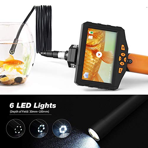 Loijon Câmera industrial da inspeção do boroscópio do endoscópio com câmera semi-rígida do boroscópi