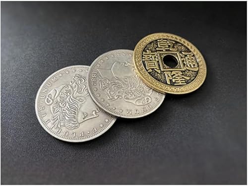 Miniatura 1 de blue-ther Disolver digital (versión Morgan) Trucos de magia Moneda Cambio Visualmente Mago Primer Plano Ilusiones Mentalismo Apoyos