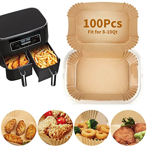 Image of Air Fryer Paper Liners for Ninja DZ201 /DZ401 /DZ550 /DZ302 /SL401 /SL451