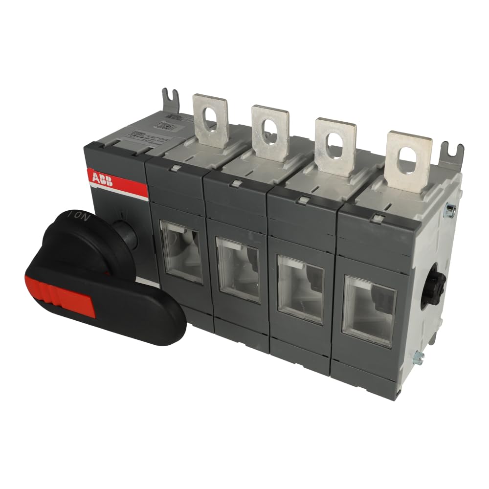 OT400E04P | 1SCA022719R1810 | OT400E04P | ABB Switch DISCONNECTOR, 400A, 4 Poles, PADLOCKABLE, Base Mounted