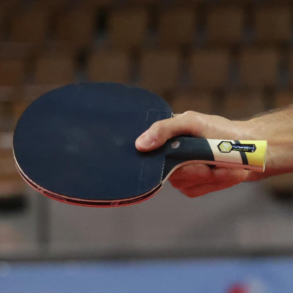 Image secondaire de Cornilleau - Excell 2000 - Raquette de ping Pong d'intérieur pour Jouer en compétition Off/Off+ - revêtement ITTF 6 étoiles