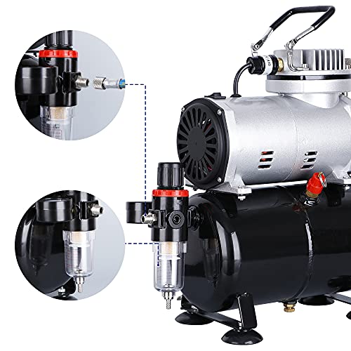 Zeny ZENY019000 Professional Airbrush Compressor thumb #2