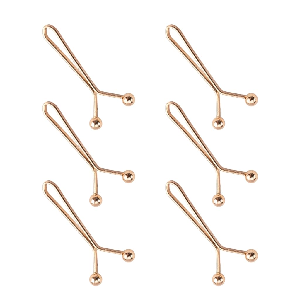 6pack Adjustable Waist Buckles Removable Buttons Skirts Waist Tightener Instant Button for Loose Pants Skirts Sleeves Sweater (GD)