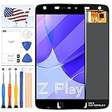 for Motorola Moto Z Play Screen Replacement for Motorola Moto Z Play Droid LCD Display XT1635 XT1635-02 Digitizer Touch Screen Assembly Repair Parts +Tools (AMOLED Bkack)