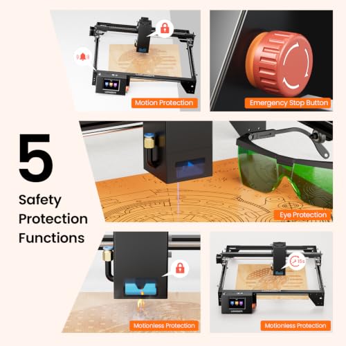 Image of LONGER Ray5 20W Laser Engraver, Laser Cutting Machine for Wood Metal