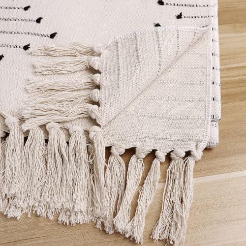 13-x-72-Inches-Boho-Table-Runner-with-Tassels-for-Dining-Room-Kitchen-Home-Farmhouse-Coffee-Table-decor-Thanksgiving-Christmas-Decor-Modern-Neutral-Table-Runners 13 x 72 Inches Boho Table Runner with Tassels for Dining Room Kitchen Home Farmhouse Coffee Table decor Thanksgiving Christmas Decor Modern Neutral Table Runners
