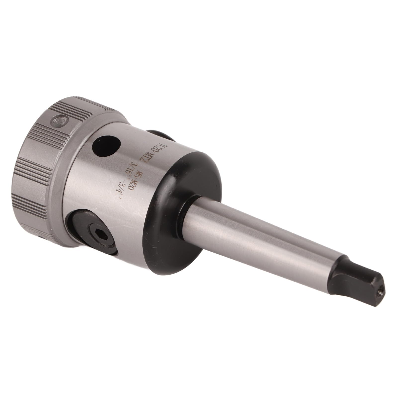 Eje de corte anular TC20 - MT2, accesorio de soporte para macho de roscar, portabrocas de alta precisión de 0,03 mm para machos de roscar M5 - M20, material duradero 40Cr con cono