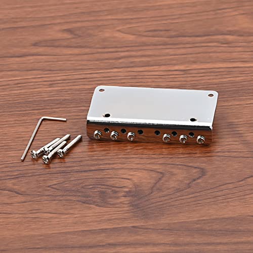 Yisawroy Chevalet de chevalet fixe en métal pour guitare électrique à 6 cordes – Durable – Chevalet de guitare à 6… - Les Beatles, Paul McCartney, John Lennon, RIngo Starr, George Harrison Yisawroy Chevalet de chevalet fixe en métal pour guitare électrique à 6 cordes - Durable - Chevalet de guitare à 6… – Image 5