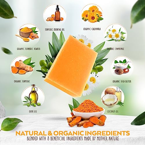 Aspen Kay Naturals TURMERIC-P Soap Bar For Body & Face thumb #1