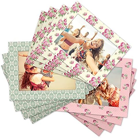 Shot2go Vintage Floral Magnetic Photo Frames Cover