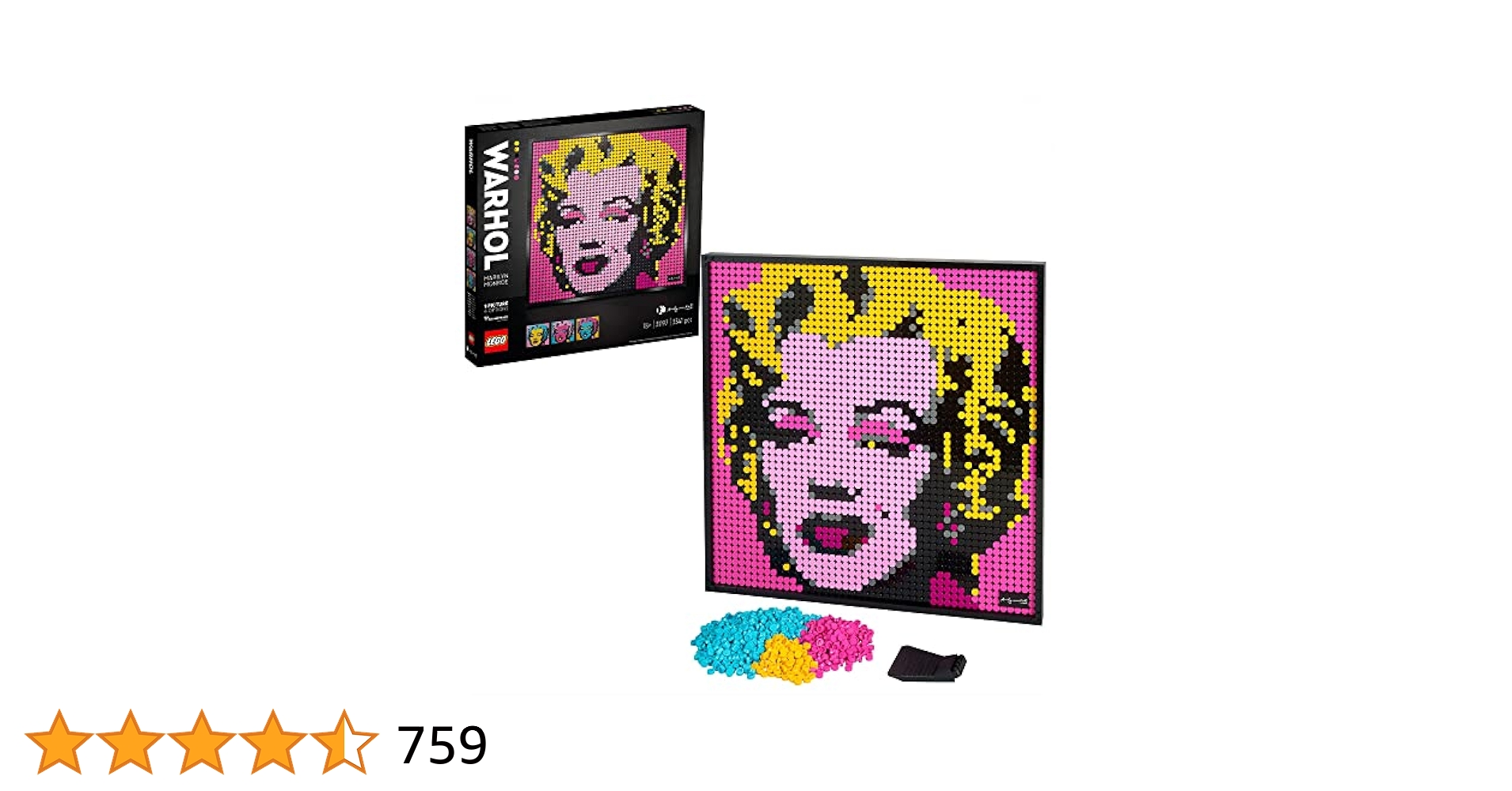 Amazon.co.jp: レゴ(LEGO) レゴアート アンディ・ウォーホル
