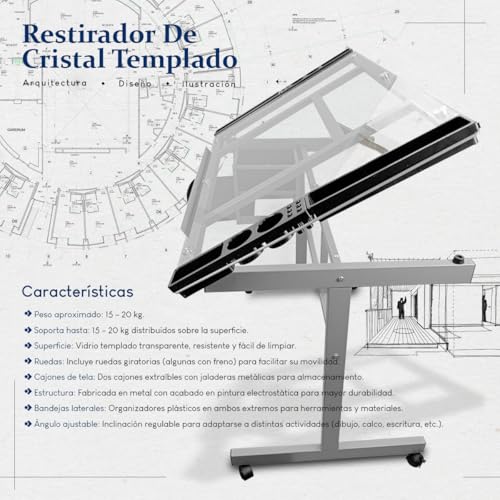 Reviews de Mesas de dibujo más recomendados. 24 Imagen adicional