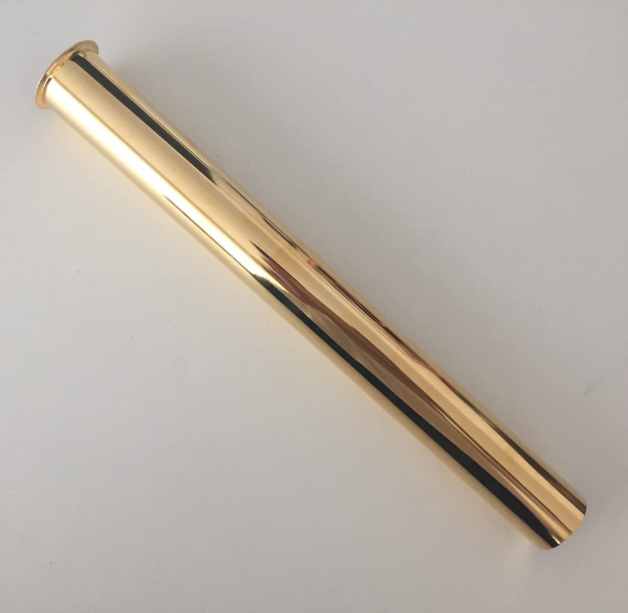 Tauchrohr, Gold, 32mm Durchmesser, 30cm Länge