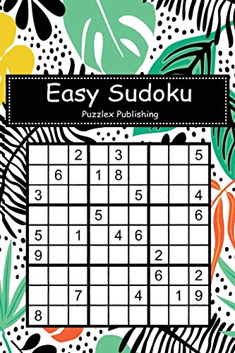 Easy Sudoku: Sudoku Puzzle Game For Beginers With Seamless exotic pattern with tropical plants cover