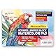 Tritart 55x A6 Aquarellpapier 300g/m² - 55 Seiten Aquarell Papier - Din A6 Aquarellblock - Watercolor paper - Aquarell Skizzenbuch mit 55 Seiten - Watercolor Sketchbook