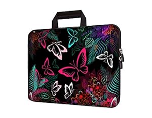 11" 11.6" 12" 12.1" 12.5" inch Laptop Carrying Bag Chromebook Case Notebook Ultrabook Bag Tablet Cover Neoprene Sleeve Fit Apple MacBook Air Samsung Google Acer HP DELL Lenovo Asus (Butterfly)