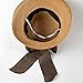 Pineeseatile Sun hat Ladies Sun Hat Womens Wide Brim Straw Bow Flap Fisherman Hat Summer Beach Cap UV Protection Hat