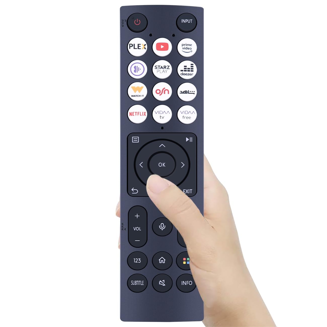 Pilot ERF3C96H do telewizora laserowego 90” 4K | 90L5HTUKD