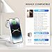 3 in 1 Charging Station for iPhone - Wireless Charger for Apple Products Multiple Devices - Charging Dock Stand for AirPods (for iPhone 17 16e 16 15 14 13 pro 12 11 X Max)