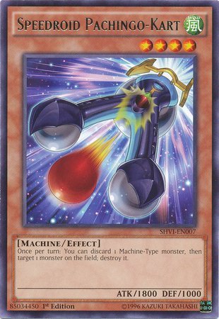 Yu-Gi-Oh! Speedroid Pachingo-Karte – SHVI-EN007, Shining Victories, 1st Edition, Rare