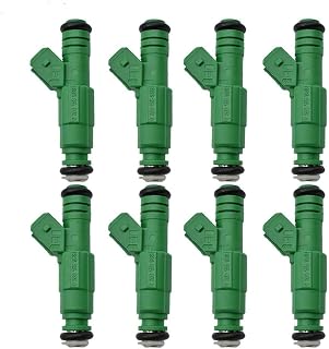 0280155968 Set 8 42lb 440cc Fuel Injectors Compatible with LS1 LT1 Chev-y Fo-rd Mustang