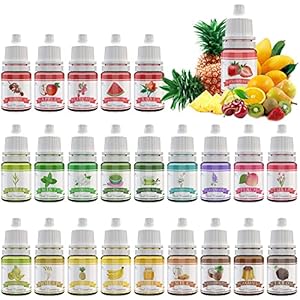 Decorrom 24 Aromaöl Set – Lebensmittelaroma Essenzen