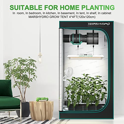 Mars Hydro Ts 3000 450W Led Grow Light With Moso Driver Commercial Grow Daisy Chain Dimmable Full Spectrum Indoor Hydroponic Plant Growing Lamp For 4X4 5X5Ft Greenhouse & Tent #TOP6