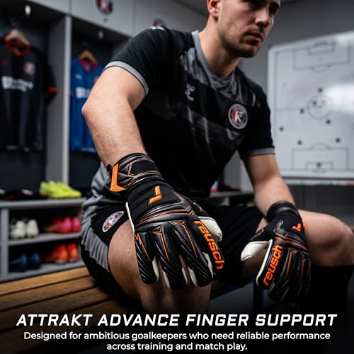 Reusch Attrakt Advance Finger Support Gloves