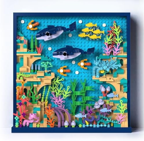 TG BLOCKS Micro Brick Ocean World Building Set, 3D Wall Art Home ...
