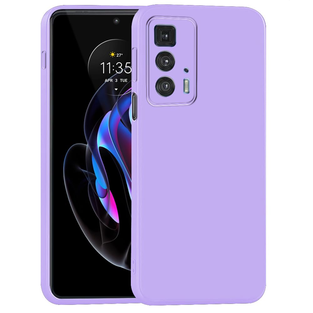 Casotec Basic Case for Motorola Edge 20 Pro 5G (Silicone_Purple) (B0D78ZQCX4) Amazon Price History, Amazon Price Tracker