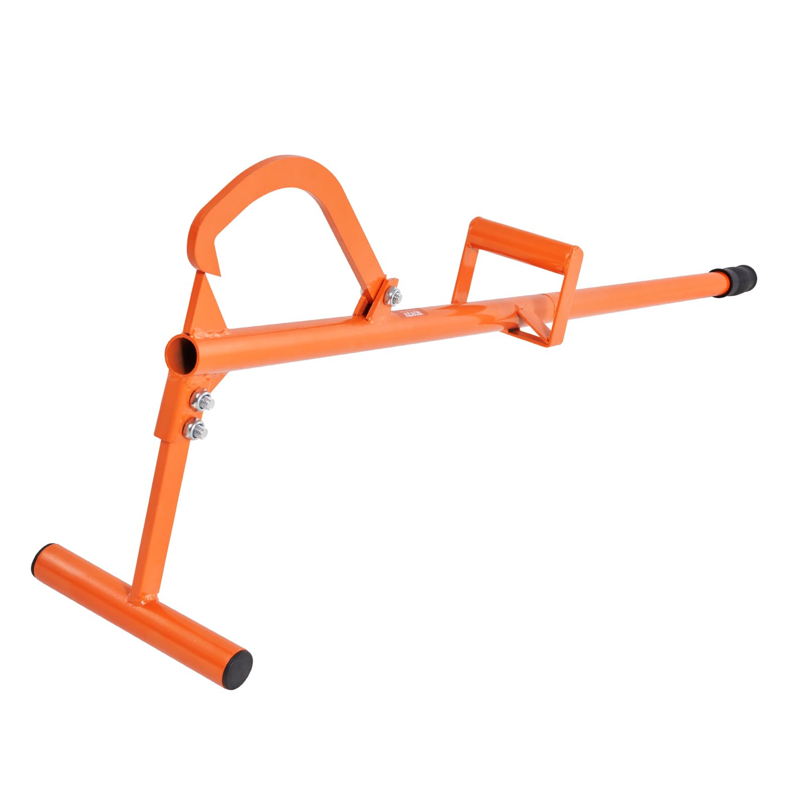 VEVOR Wytrzymały podnośnik do bali metalowy uchwyt 1219 mm podnośnik do kłód z regulowanym hakiem nachylonym do kłód o średnicy do 38 cm podnośnik do rolowania, podnoszenia kłód