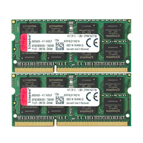 Kingston - Kingston製　KVR16LN11K2/16　DDR3L PC3L-12800 8GB 2枚組 Amazon | キングストン Kingston デスクトップPC用 メモリ DDR3L