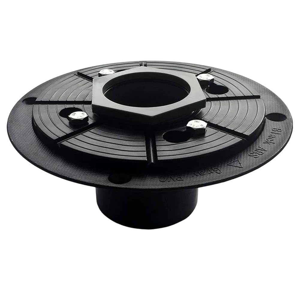 IJSDNVJNDX Shower Drain Base with Rubber Gasket, 2-Inch Sub Drain, Installation-Ready Accessories