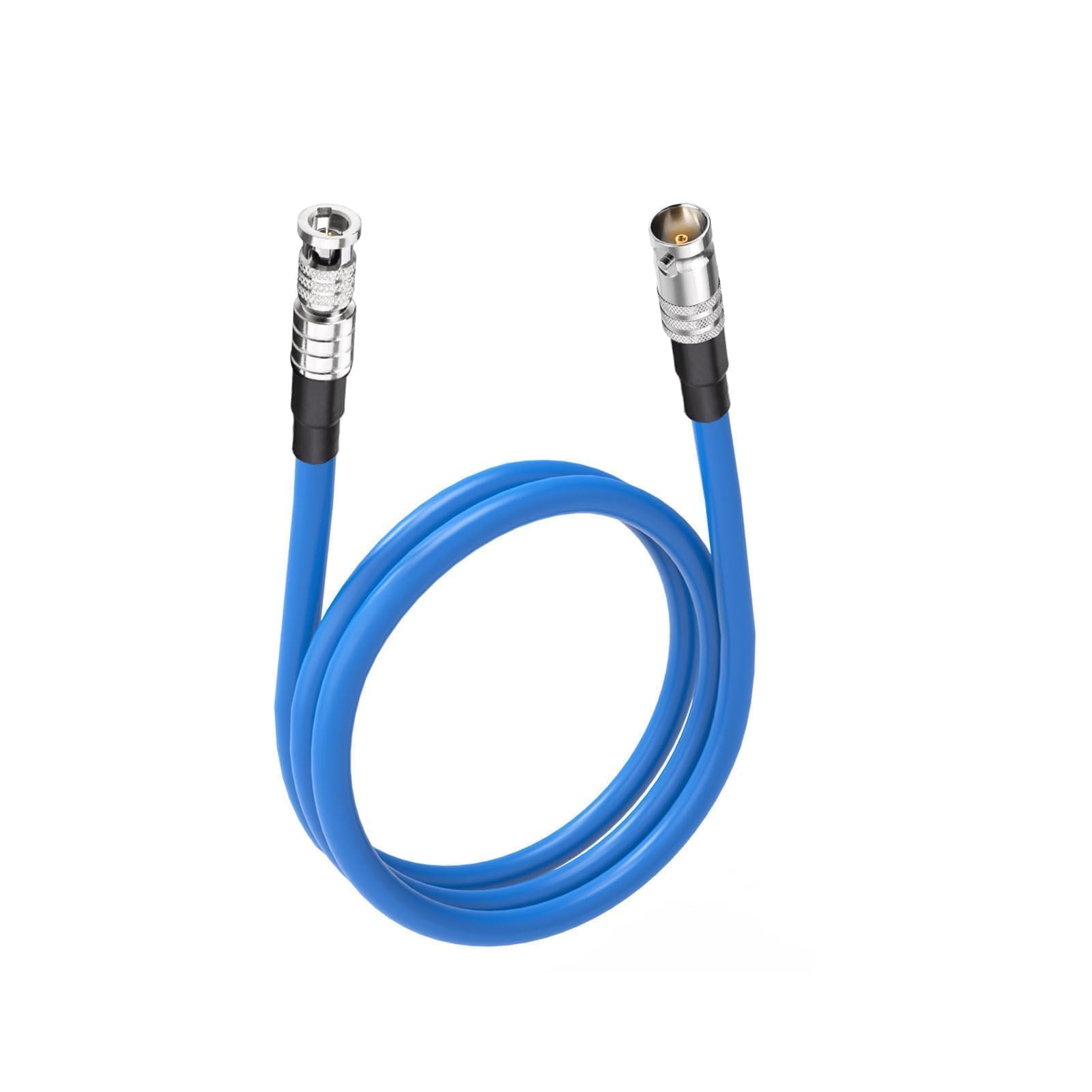Superbat Cable Micro SDI 3G/6G/12G 1m Mini BNC a BNC Hembra Belden 1694A 75 Ohm para Blackmagic Video Assist, Cámara Micro de Estudio, Tarjeta de Captura DeckLink Quad, Cámara Mini Pro