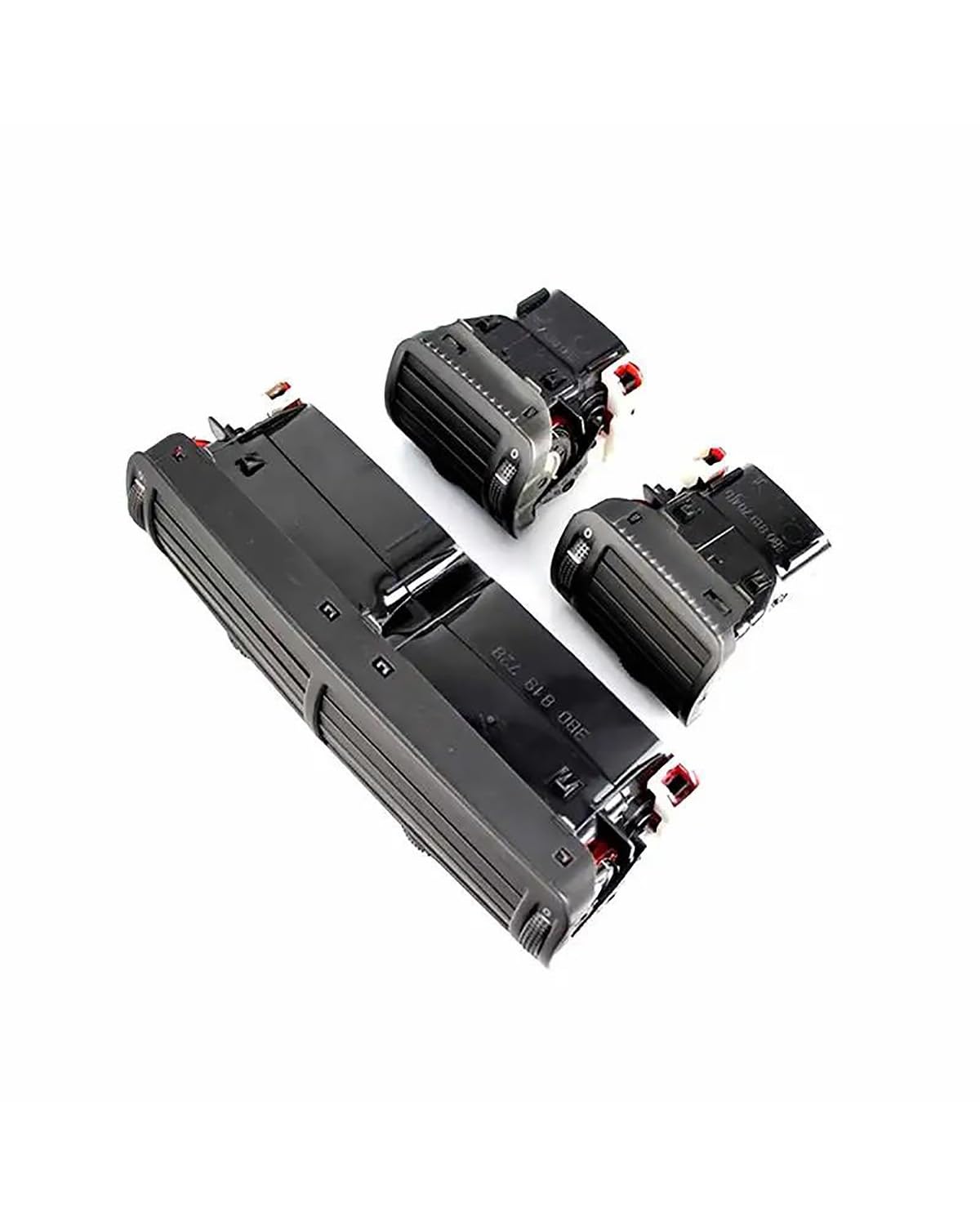 RWRAPS Griglia Uscita Aria Auto per Passat B5 1997 1998 1999 2000 2001 2002 2003 2004 2005 Cruscotto Anteriore Centrale Air Vent Uscita AC Riscaldatore(Middle)