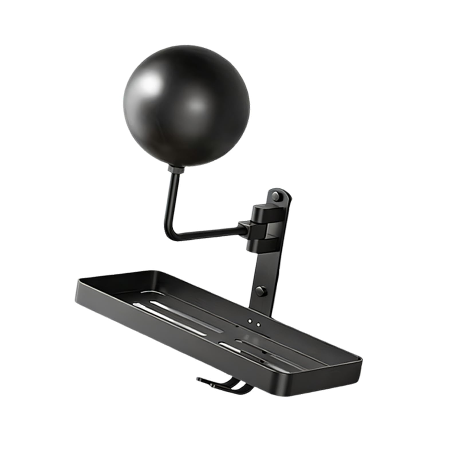 Soporte de casco resistente con colgador múltiple para organizar varias tapas 8