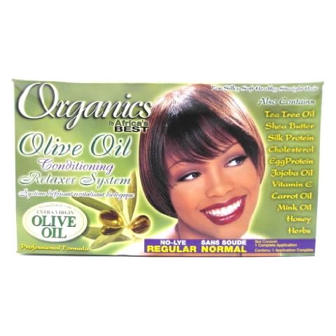 Africa's Best Olive Oil Relaxer for Normal Hair Cover