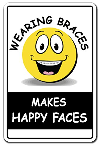 SignMission Orthodontist Sign | Indoor/Outdoor | Funny Home Décor for Garages, Living Rooms