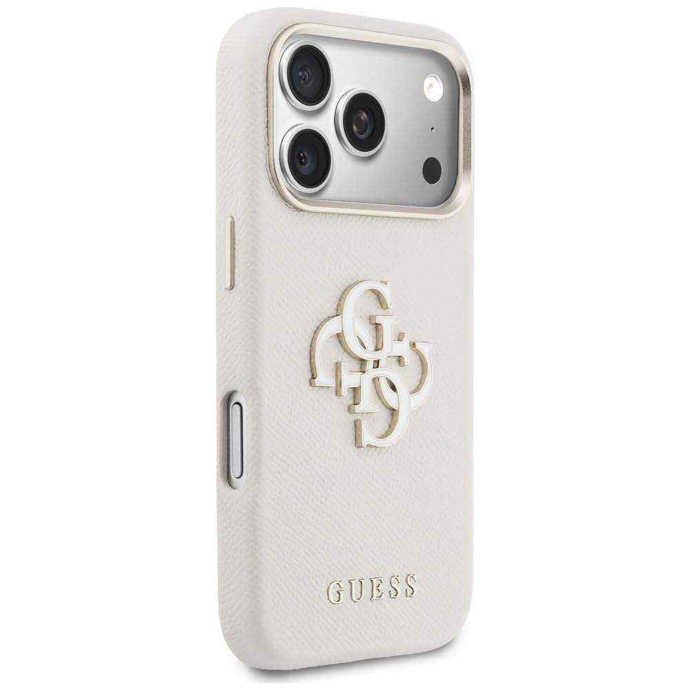 CG MOBILE Guess FW Resing Logo etui do iPhone 17 Pro (beżowe)