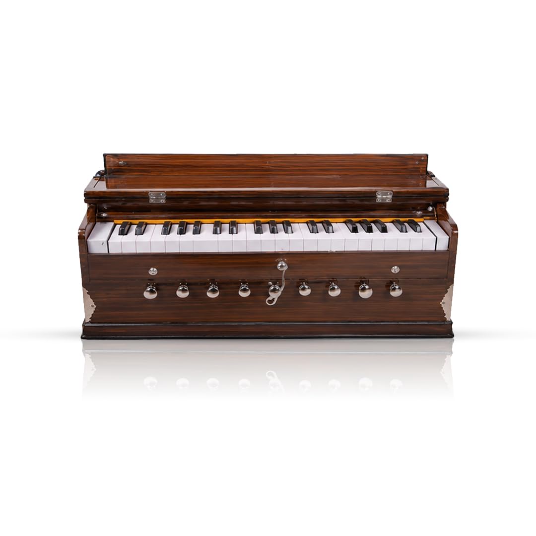 Premium Quality Harmonium with a Cover -Vrindavan Bazaar Premium Quality product thumbnail 2