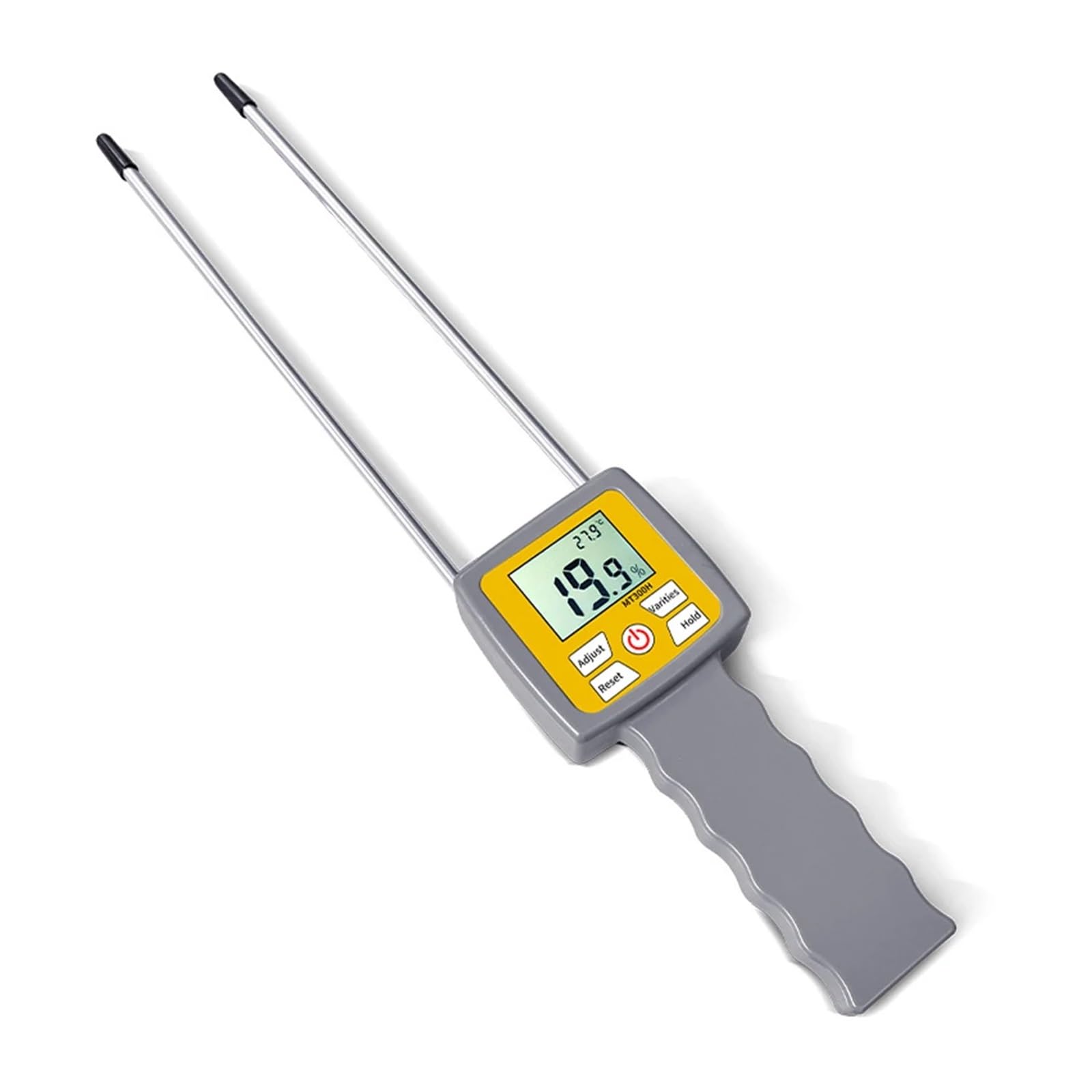 JVDDI 0-84% Digital Hay Moisture Meter High Sensitivity For Grass Straw Pile Sawdust Wheat Bran Straw Alfalfa Moisture Content Test