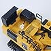 wheelfun 1/50 RC Digger PC520 Electric Lifting Radio Control Excavator Engineering Vehicle Metal Tracks Lights Sound Small Toy Collection for Adult Ages 14+