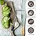 Xanadued Piranha Spiral Cutter for Potatoes, Stainless Steel Spiral Cutter for Veggies Cucumber and Carrot