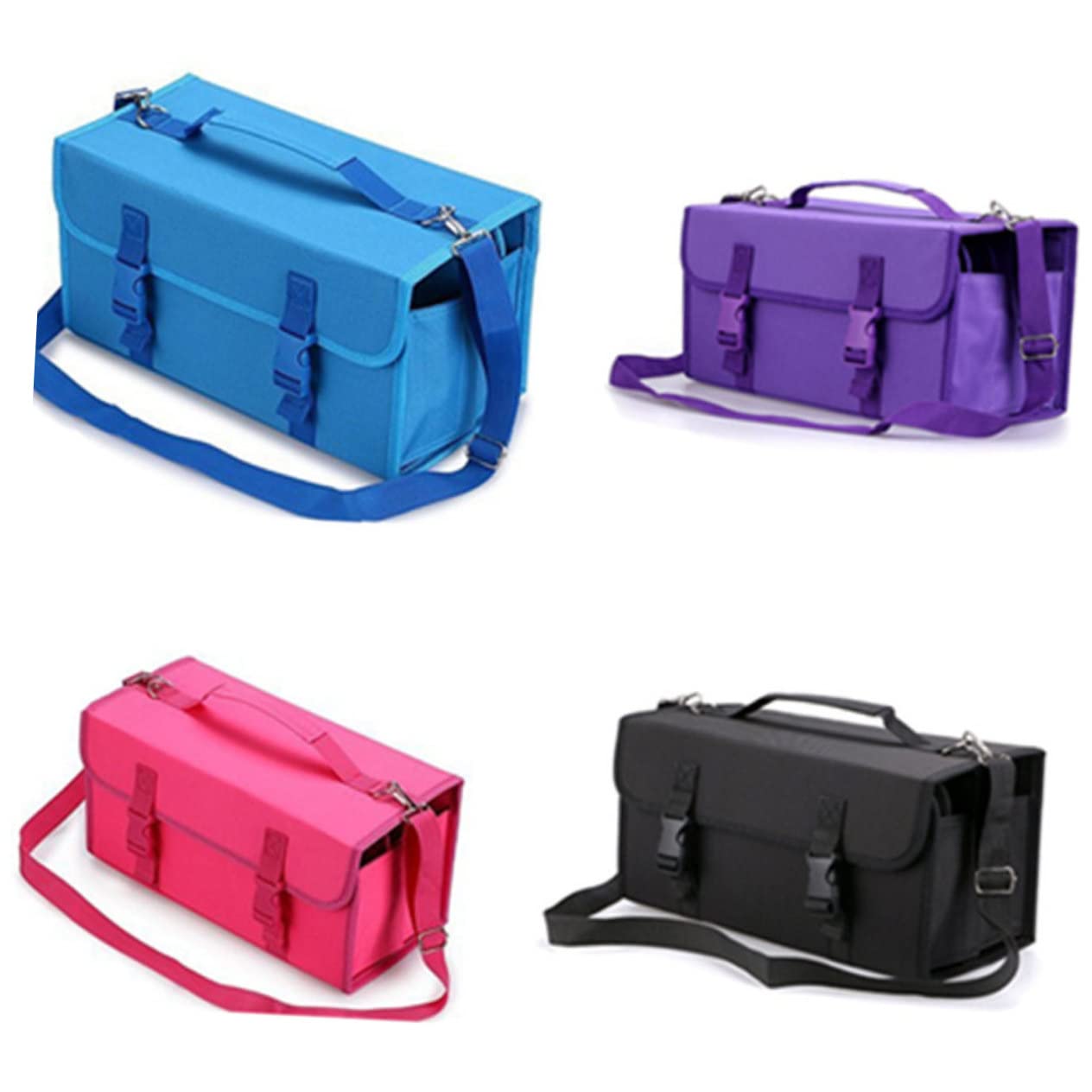POPETPOP Astuccio per Pennarelli 120 Slot con Cerniera, Borsa