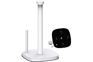 Premium White Paper Towel Holder Countertop