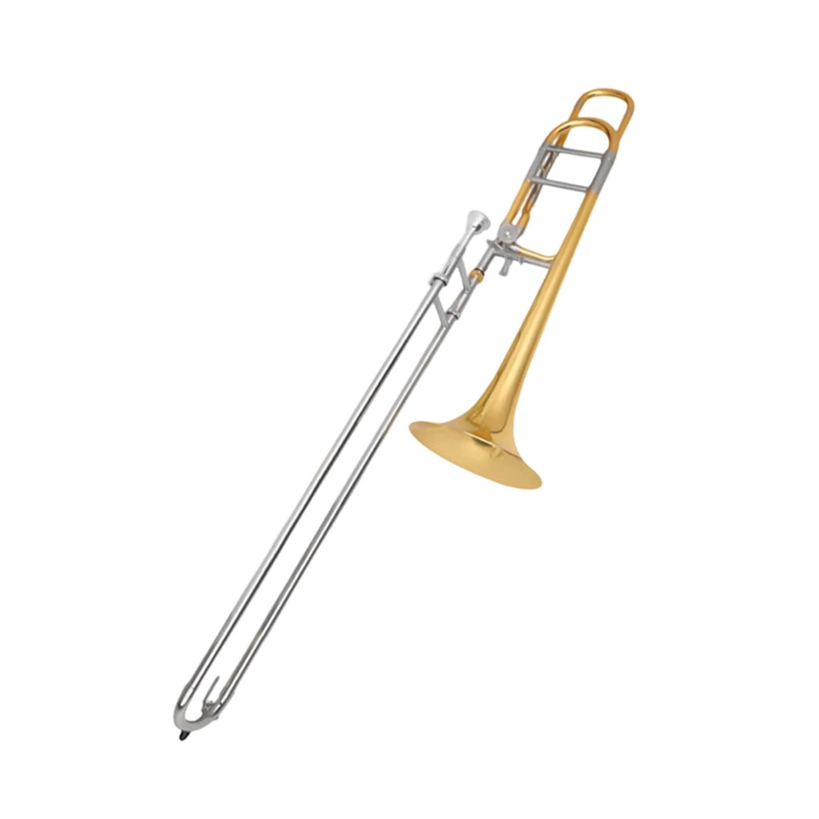 Trombón Lacado Instrumento De Viento Metal Tenor En Sif Apto Para Principiantes Instrumentos De Viento Metal Trombón(4)